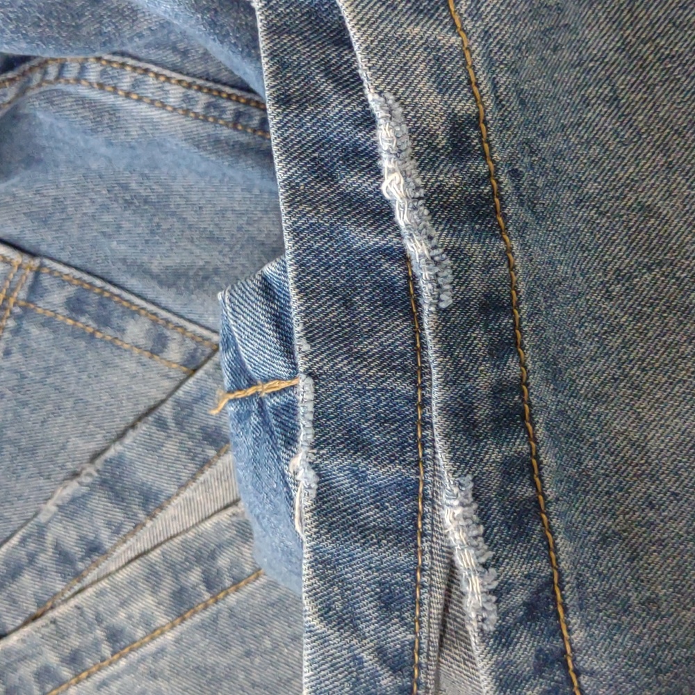 Terra & and Sky high rise plus sized denim jean shorts 2x 20W-22W New with tags! - Picture 10 of 10